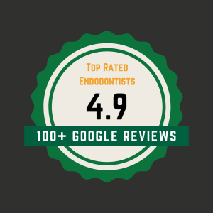 Top Rated Endodontists 4.9 stars with 100+ google reviews